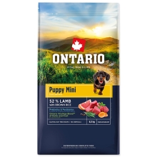 Ontario Puppy Mini Lamb & Brown Rice 6,5 kg