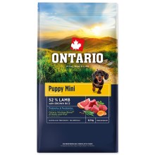 Ontario Puppy Mini Lamb & Brown Rice 6,5 kg Ontario Puppy Mini Lamb & Brown Rice 6,5 kg