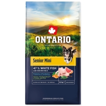 Ontario Senior Mini Fish & Brown Rice 6,5 kg
