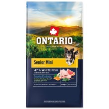 Ontario Senior Mini Fish & Brown Rice 6,5 kg