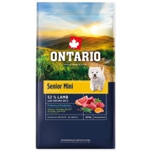 Ontario Senior Mini Lamb & Brown Rice 6,5 kg