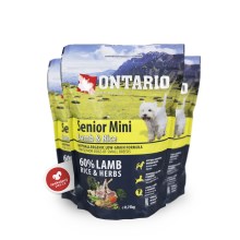 Ontario Senior Mini Lamb & Rice 0,75 kg