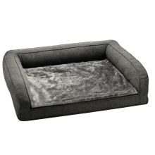 Ortopedický pelech Hunter Livingston sivý 80 cm