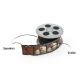 P.L.A.Y. hračka pre psy filmový pás 12 cm