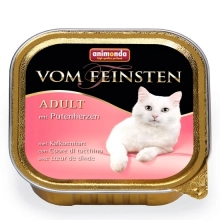Paštéta Animonda Vom Feinsten morčacie srdcia 100 g