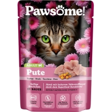 Pawsome! kapsička Adult s morčacím mäsom 85 g
