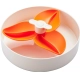 Pet Dream House interaktívna miska Spin Bougainvillea oranžová 25 cm