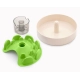Pet Dream House interaktívna miska Spin Ufo Maze zelená 25 cm