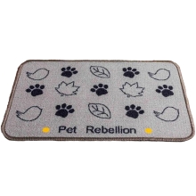 Pet Rebellion Dinner Mate koberček pod misky Country Walk Grey 60 cm