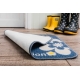 Pet Rebellion Dinner Mate koberček pod misky Flowers Blue 60 cm