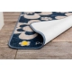 Pet Rebellion kobercový behúň Flowers Blue 110 cm