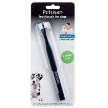 Petosan zubná kefka dvojhlavá pre psov Large 16 kg +