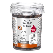 Platinum Natural Fit Sticks Chicken & Lamb 300 g