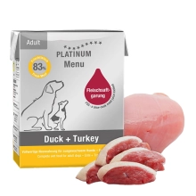 Platinum Natural Menu kačka a morka 375 g