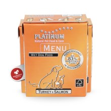 Platinum Natural Menu moriak + losos 375 g