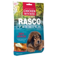 Pochúťka Rasco Premium kosti obalené kuracím mäsom 80 g