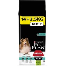 Pre Plan Medium Adult OptiDigest Lamb 14+2,5 kg ZADARMO
