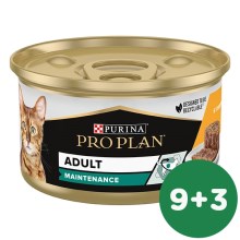 Pro Plan Cat Maintenance kura v paštéte SET 9+3 ZADARMO