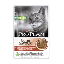 Pro Plan Cat Sterilised Beef kapsička 85 g Pro Plan Cat Sterilised Beef kapsička 85 g