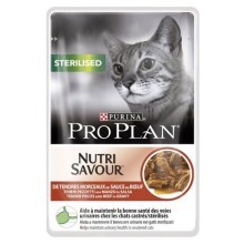 Pro Plan Cat Sterilised kapsička hovädzia 85 g