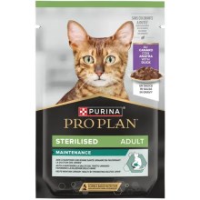 Pro Plan Cat Sterilised Maintenance kapsička kačka v šťave 85 g SET 9+3 ZADARMO