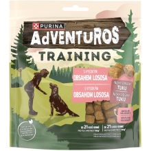 Purina Adventuros tréningové pochúťky s príchuťou lososa 115 g