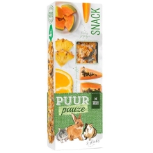 Puur Pauze Snack tyčinka pre drobné hlodavce exotické ovocie 110 g (2 ks)