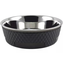 Quapas! nerezová miska pre psov čierna 850 ml