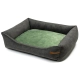 Rex SoftBed ECO pelech khaki/mentolový veľ. S