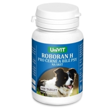 Roboran H pre čierne a biele psy 100 tbl