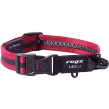 Rogz AirTech Classic obojok červený veľ. M