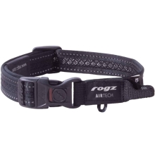 Rogz AirTech Classic obojok čierny veľ. M