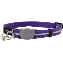 Rogz Alley Cat Safety obojok pre mačku fialový veľ. S