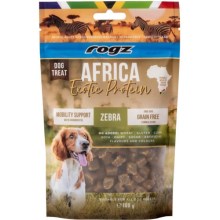 Rogz Dog Treat Africa Exotic Protein Mobility Zebra 100 g