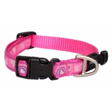 Rogz Fancy Dress Classic obojok Pink Paws veľ. S