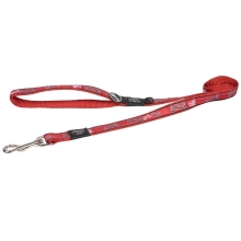 Rogz Fancy Dress Classic vodítko Red Bone veľ. M