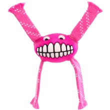 Rogz Flossy Grinz hračka pre psy ružová 16,5 cm