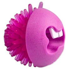Rogz Fred Treat plniaca loptička pre psy ružová 6,4 cm