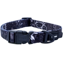 Rogz Fusion Classic obojok Midnight Black veľ. M