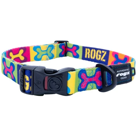 Rogz Fusion Classic obojok Popart Yellow veľ. XL