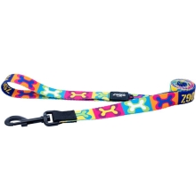 Rogz Fusion Classic vodítko Popart Yellow veľ. XL