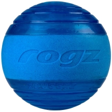 Rogz Squeekz  loptička pre psy modrá 6,4 cm