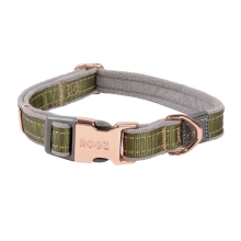 Rogz Urban Classic obojok Olive Twist veľ. M