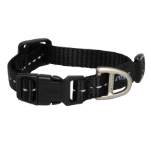 Rogz Utility Classic obojok čierny veľ. XS