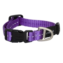Rogz Utility Classic obojok fialový veľ. XS