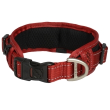 Rogz Utility Classic Padded obojok červený veľ. XL