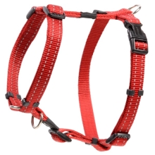 Rogz Utility Classic postroj červený veľ. M