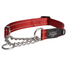 Rogz Utility Control Chain obojek červený vel. XL