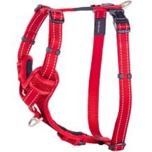 Rogz Utility Control postroj červený veľ. L