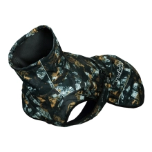 Rukka Breeze Softshell bunda čiernohnedá veľ. 25